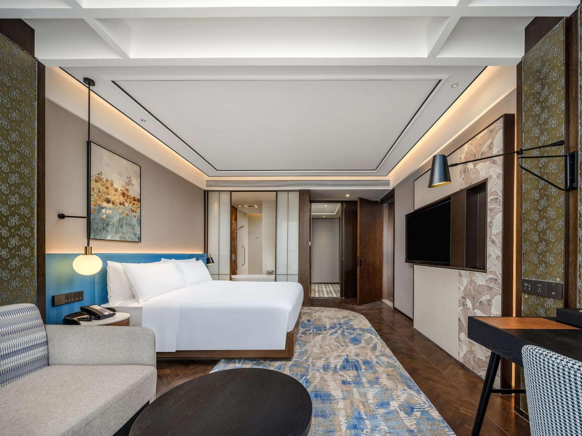Hilton Garden Inn Beijing Guomao Exterior foto