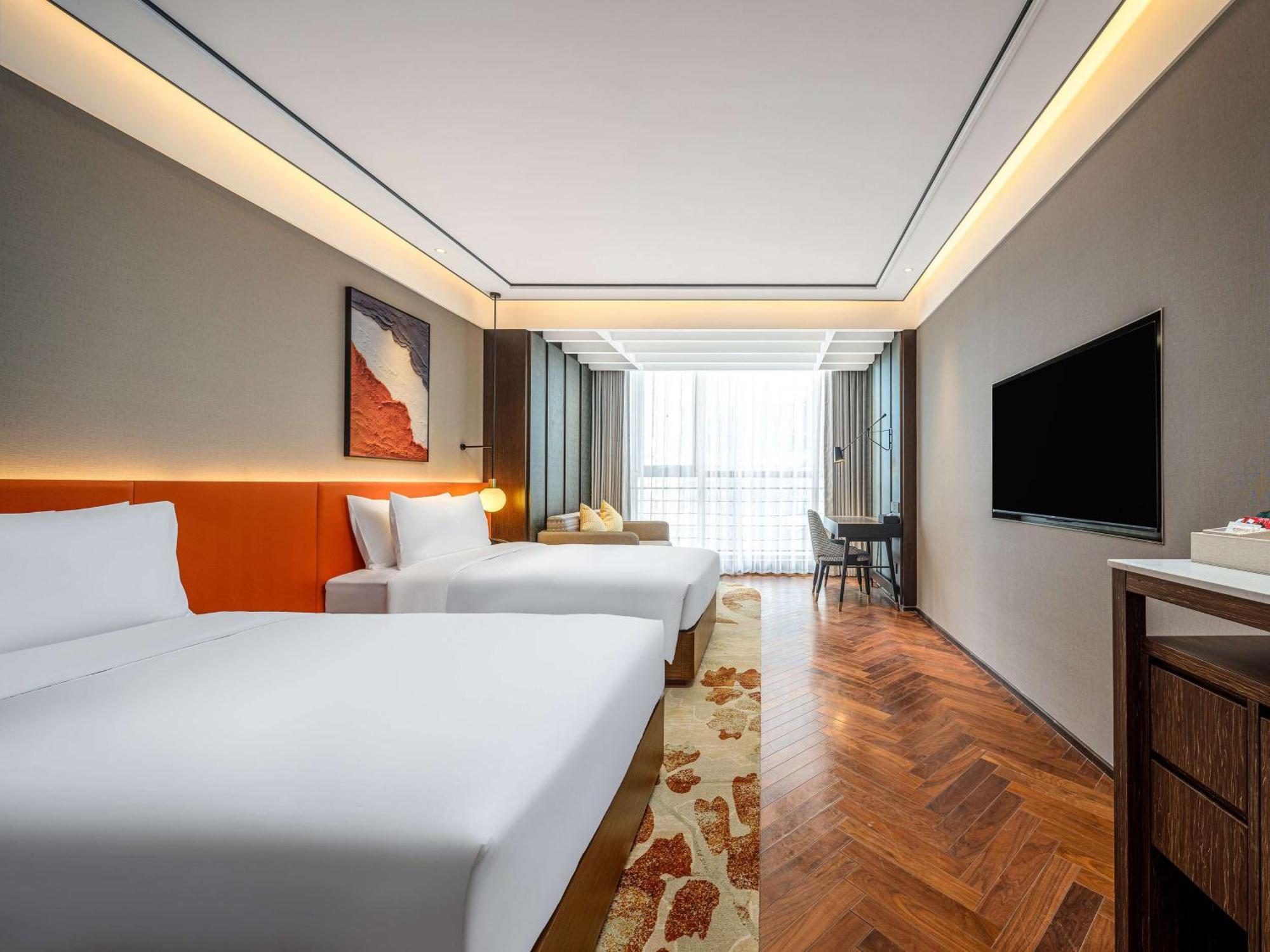 Hilton Garden Inn Beijing Guomao Exterior foto