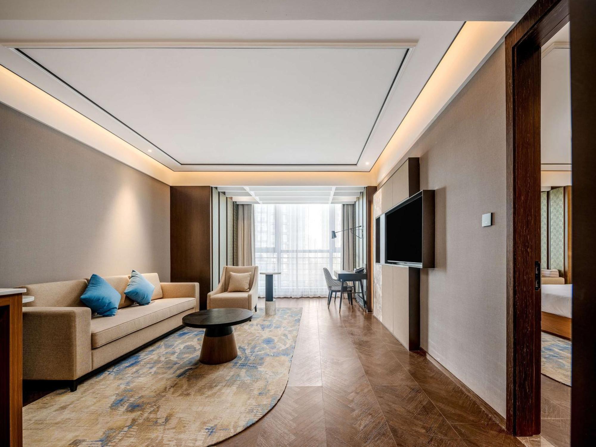 Hilton Garden Inn Beijing Guomao Exterior foto