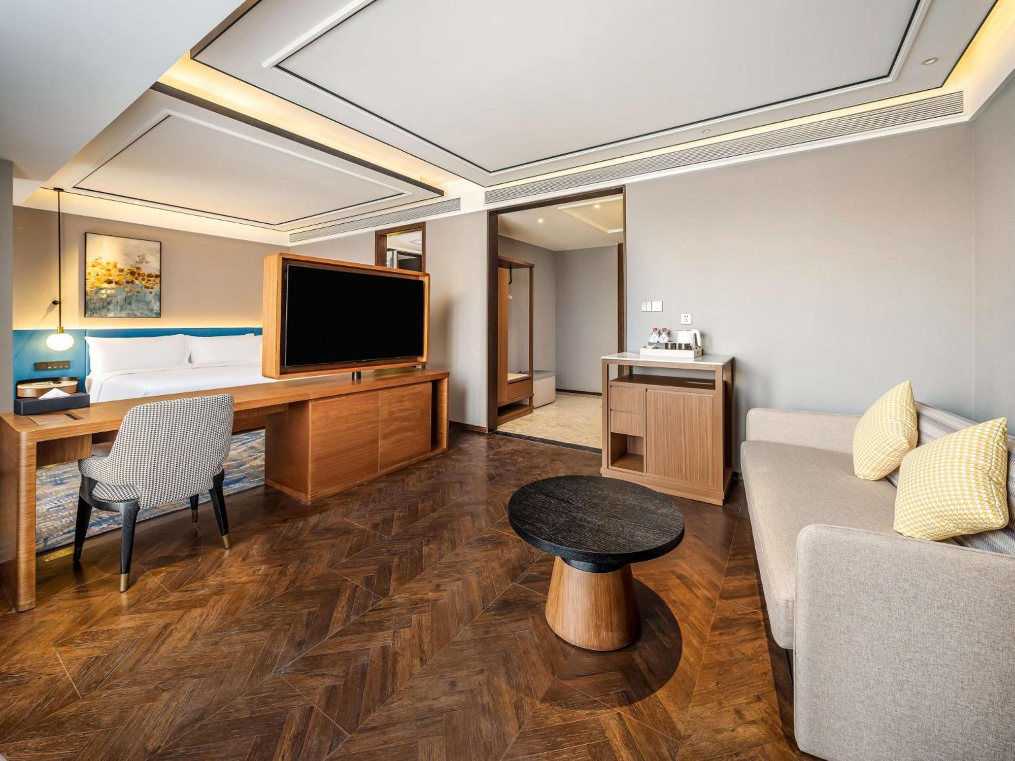 Hilton Garden Inn Beijing Guomao Exterior foto