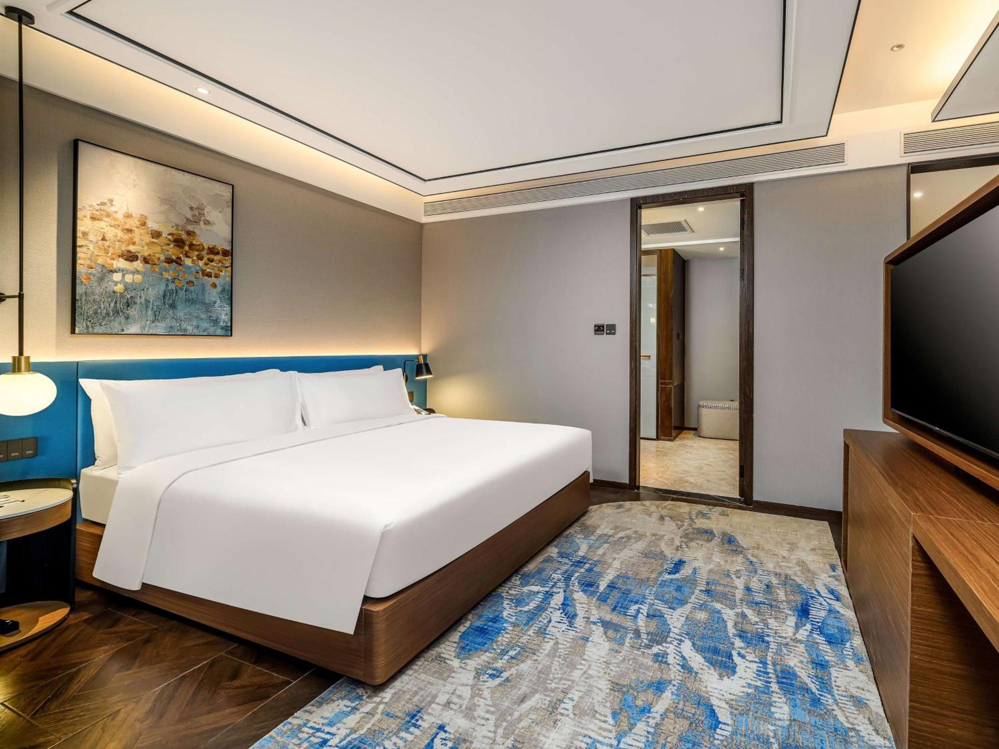 Hilton Garden Inn Beijing Guomao Exterior foto