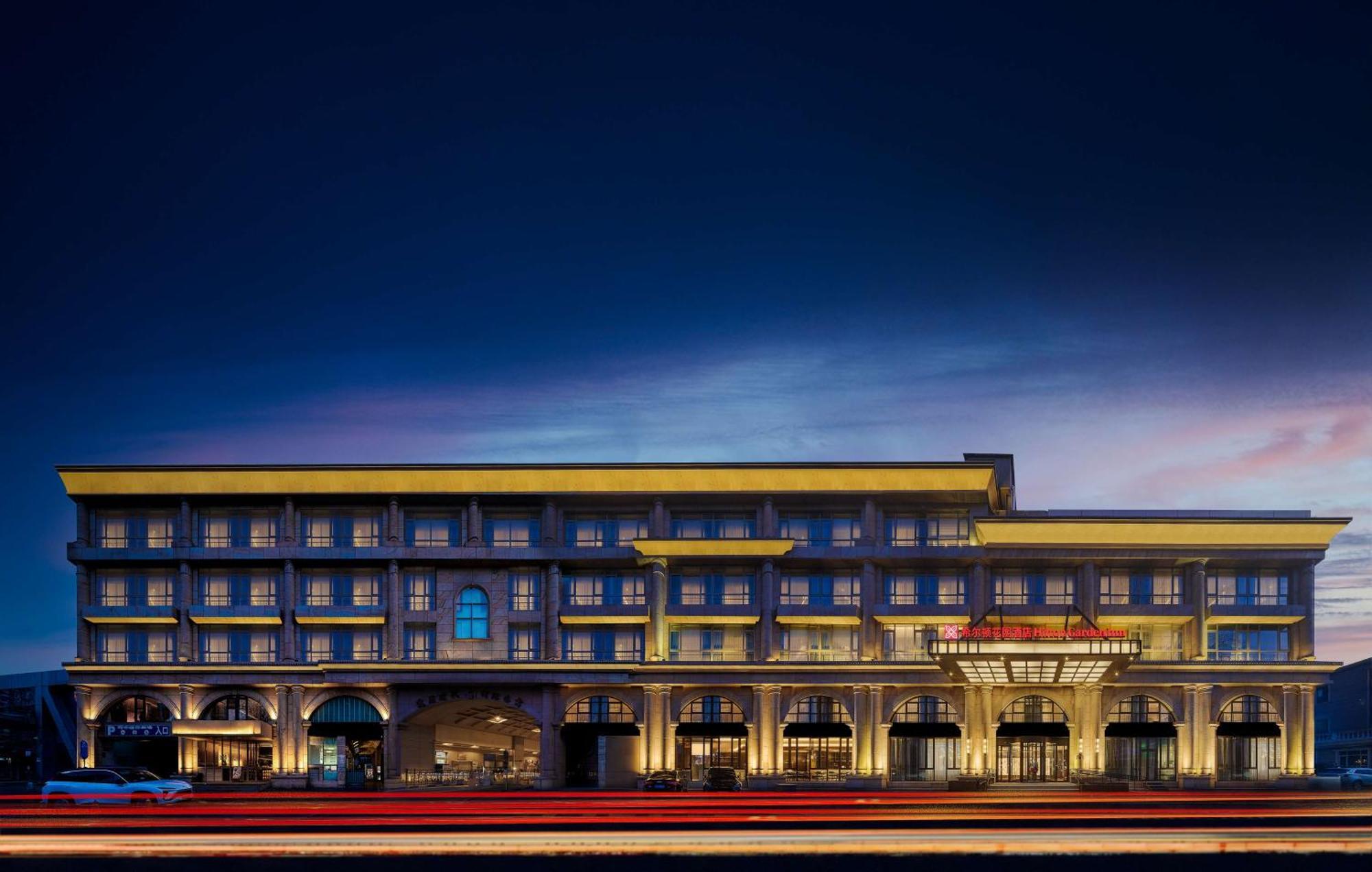 Hilton Garden Inn Beijing Guomao Exterior foto