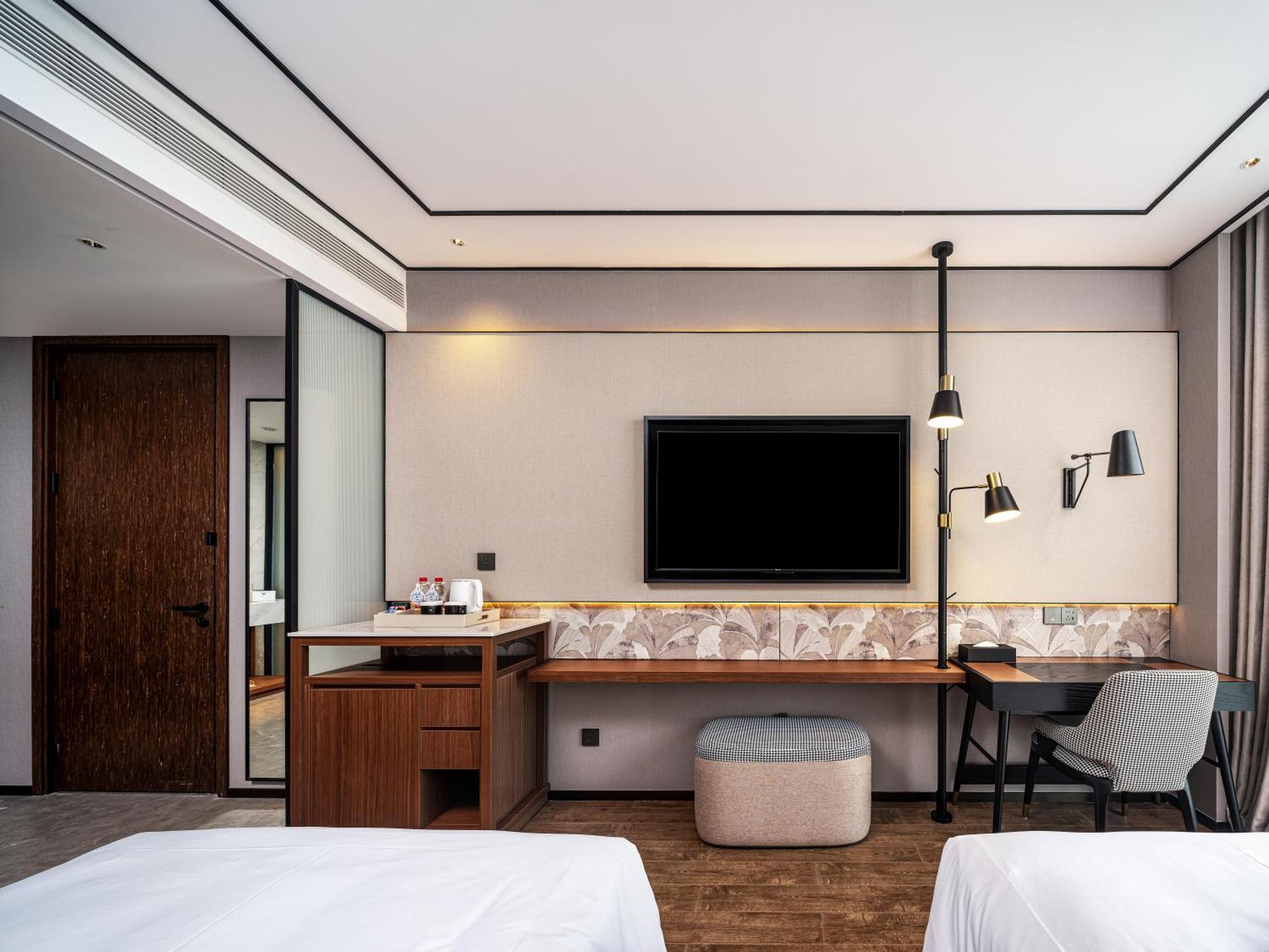 Hilton Garden Inn Beijing Guomao Exterior foto